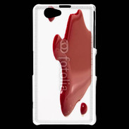Coque Sony Xperia Z1 Compact Sang 2
