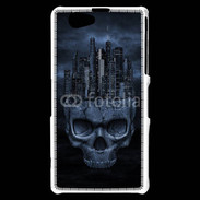 Coque Sony Xperia Z1 Compact Tête de mort 5