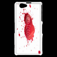 Coque Sony Xperia Z1 Compact Sang 3