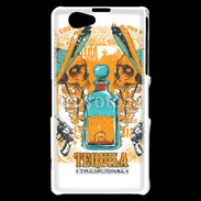 Coque Sony Xperia Z1 Compact Tête de Morte Tequila
