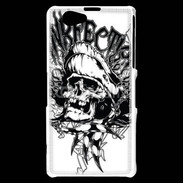 Coque Sony Xperia Z1 Compact Tête de mort Vie de Pirates