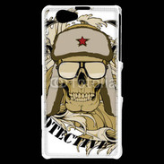 Coque Sony Xperia Z1 Compact Tête de Mort Protective