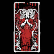 Coque Sony Xperia Z1 Compact Tête de Mort Occult