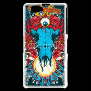 Coque Sony Xperia Z1 Compact Tête de Mort El Chupacabra