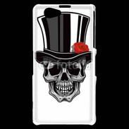 Coque Sony Xperia Z1 Compact Tête de mort classe 5