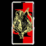 Coque Sony Xperia Z1 Compact Tête de Mort Joker