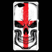 Coque Sony Xperia Z1 Compact Tête de mort Anglaise 75