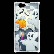 Coque Sony Xperia Z1 Compact j'aime les fantômes 17