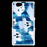 Coque Sony Xperia Z1 Compact j'aime les fantômes 19