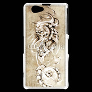 Coque Sony Xperia Z1 Compact Monstre en dessin 150