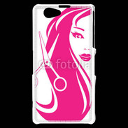 Coque Sony Xperia Z1 Compact Coiffeur