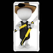 Coque Sony Xperia Z1 Compact Jardinier