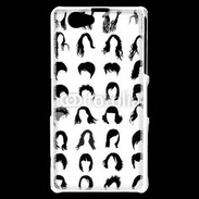 Coque Sony Xperia Z1 Compact Fond coiffures