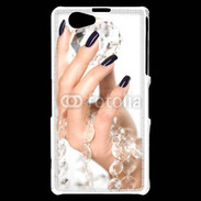 Coque Sony Xperia Z1 Compact Ongles esthéticienne