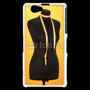 Coque Sony Xperia Z1 Compact Buste et mètre de couture