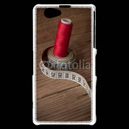 Coque Sony Xperia Z1 Compact Mètre de couture et bobine de fil