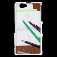 Coque Sony Xperia Z1 Compact Patron de couture 2