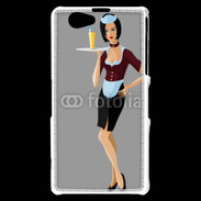 Coque Sony Xperia Z1 Compact Serveuse