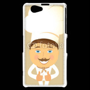 Coque Sony Xperia Z1 Compact Chef vintage