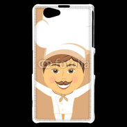 Coque Sony Xperia Z1 Compact Chef vintage 2