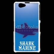 Coque Sony Xperia Z1 Compact Pêcheur de requin