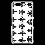 Coque Sony Xperia Z1 Compact Symbole Fleur de Lys 