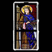 Coque Sony Xperia Z1 Compact Saint louis vitrail de la cathédrale de Blois