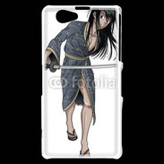 Coque Sony Xperia Z1 Compact Samouraï