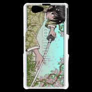 Coque Sony Xperia Z1 Compact Samouraï manga
