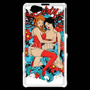 Coque Sony Xperia Z1 Compact Couple de femme