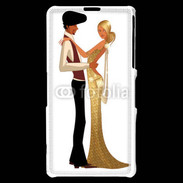 Coque Sony Xperia Z1 Compact Couple glamour dessin