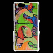 Coque Sony Xperia Z1 Compact graffiti fuck 