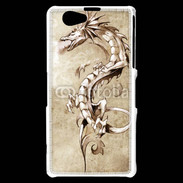 Coque Sony Xperia Z1 Compact Dragon en dessin 30