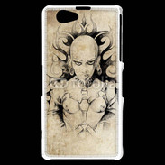 Coque Sony Xperia Z1 Compact Guerrière en dessin 12