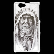 Coque Sony Xperia Z1 Compact Indiens d’Amérique en dessin 29