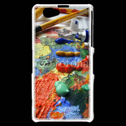 Coque Sony Xperia Z1 Compact Tube de peinture