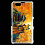 Coque Sony Xperia Z1 Compact Peinture de bateau