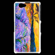 Coque Sony Xperia Z1 Compact Champs de lavande