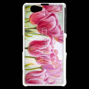 Coque Sony Xperia Z1 Compact Tulipes
