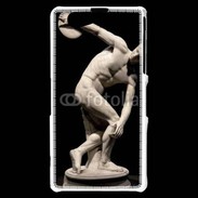 Coque Sony Xperia Z1 Compact Statue antique lanceur de disque