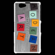 Coque Sony Xperia Z1 Compact Modern art