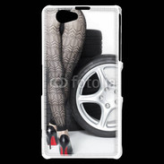 Coque Sony Xperia Z1 Compact Pneu sexy