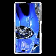 Coque Sony Xperia Z1 Compact Speedster tuning bleu
