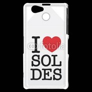Coque Sony Xperia Z1 Compact J'aime les soldes