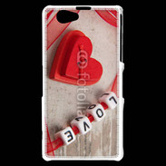 Coque Sony Xperia Z1 Compact Love 1