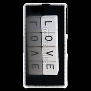 Coque Sony Xperia Z1 Compact LOVE