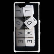 Coque Sony Xperia Z1 Compact LOVE 2