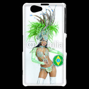 Coque Sony Xperia Z1 Compact Danseuse de Sambo Brésil 2