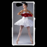 Coque Sony Xperia Z1 Compact Danseuse classique avec gants de boxe