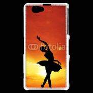 Coque Sony Xperia Z1 Compact Danseuse couché de soleil